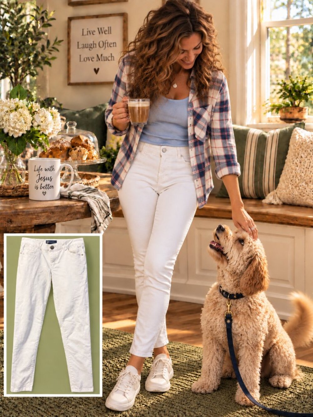 Democracy Ab Solution White Skinny Ankle Jeans Women’s 10 NWOT